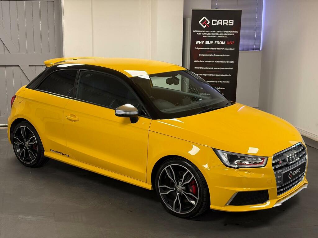 Audi S1 2.0 Tfsi Quattro Euro 6 Ss Yellow