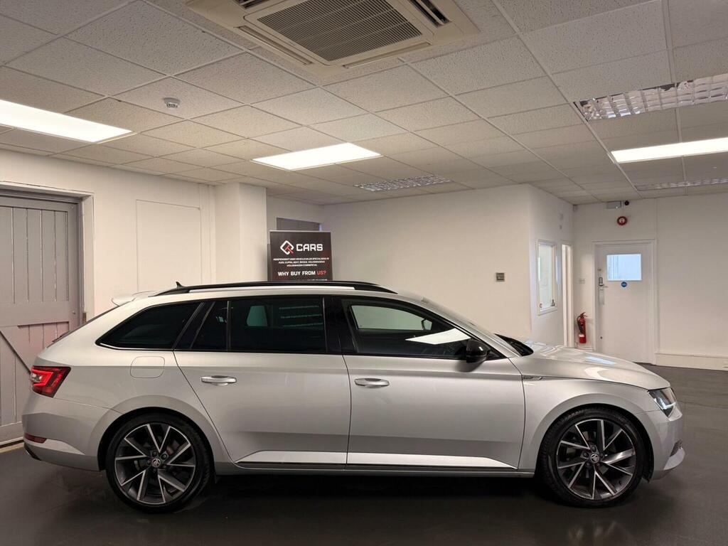 Skoda Superb 2.0 Tdi Sportline Plus Dsg Euro 6 Ss Silver