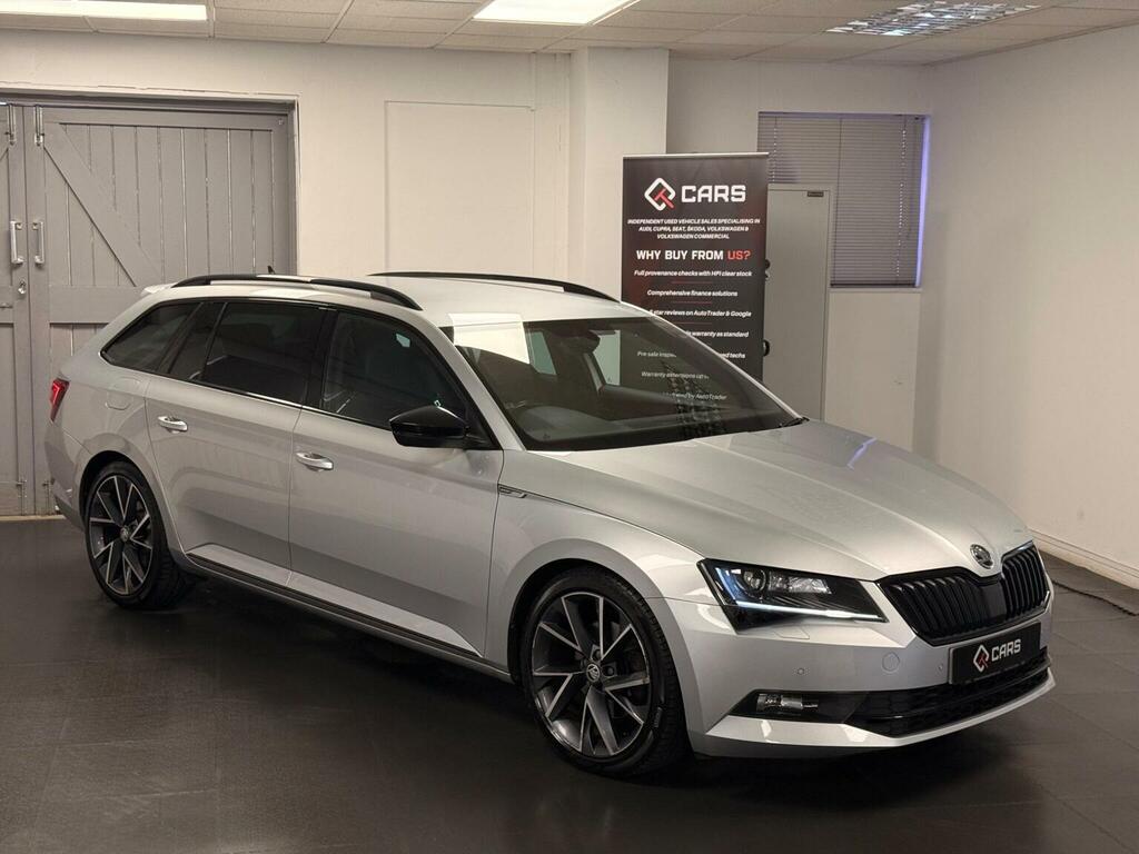 Skoda Superb 2.0 Tdi Sportline Plus Dsg Euro 6 Ss Silver #3