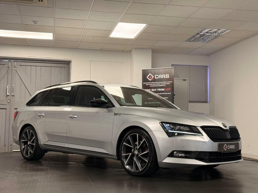 Skoda Superb 2.0 Tdi Sportline Plus Dsg Euro 6 Ss Silver #2