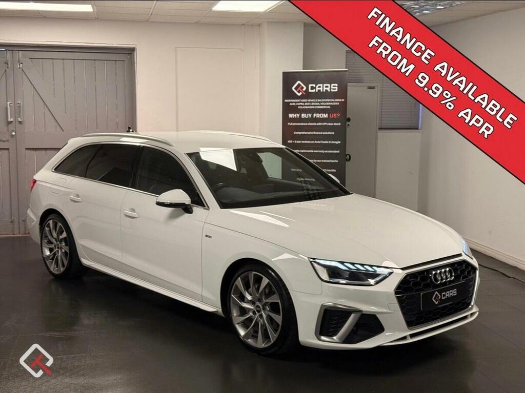 Audi A4 Avant Estate 2.0 Tfsi 40 S Line S Tronic Euro 6 Ss White