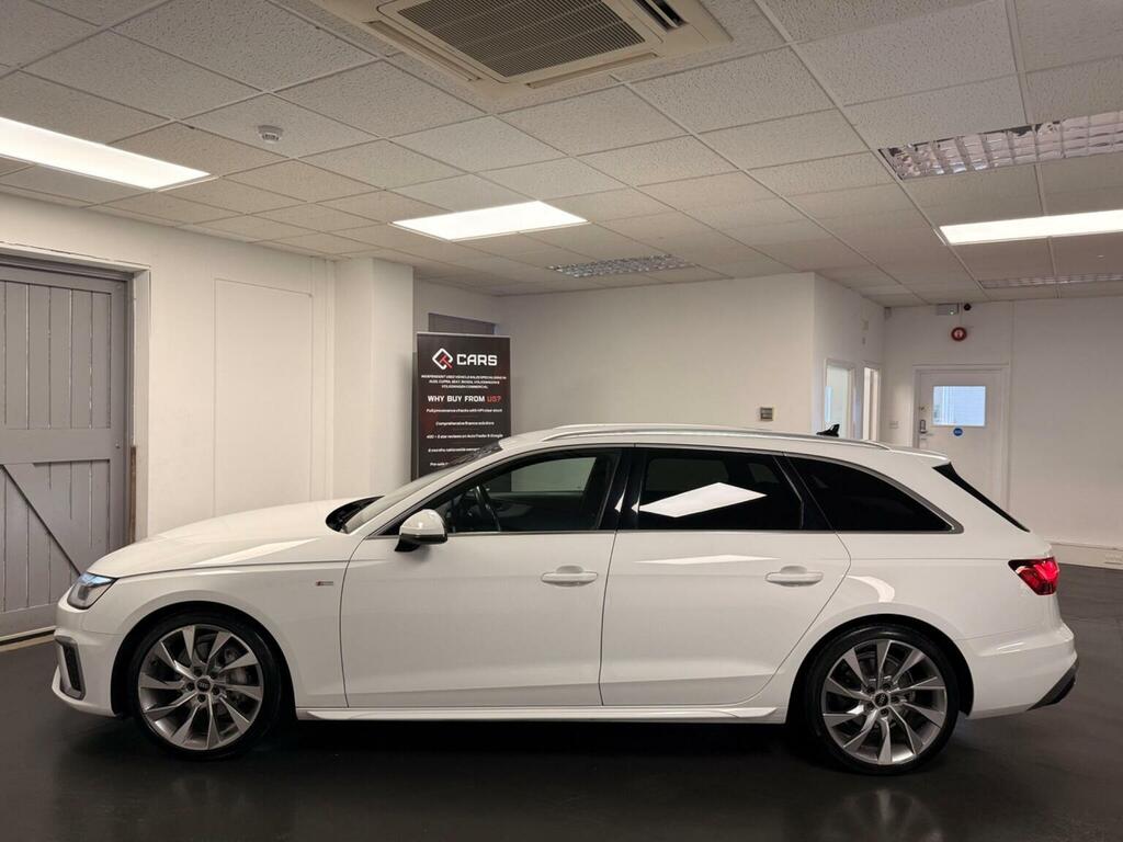 Audi A4 Avant Estate 2.0 Tfsi 40 S Line S Tronic Euro 6 Ss White #3