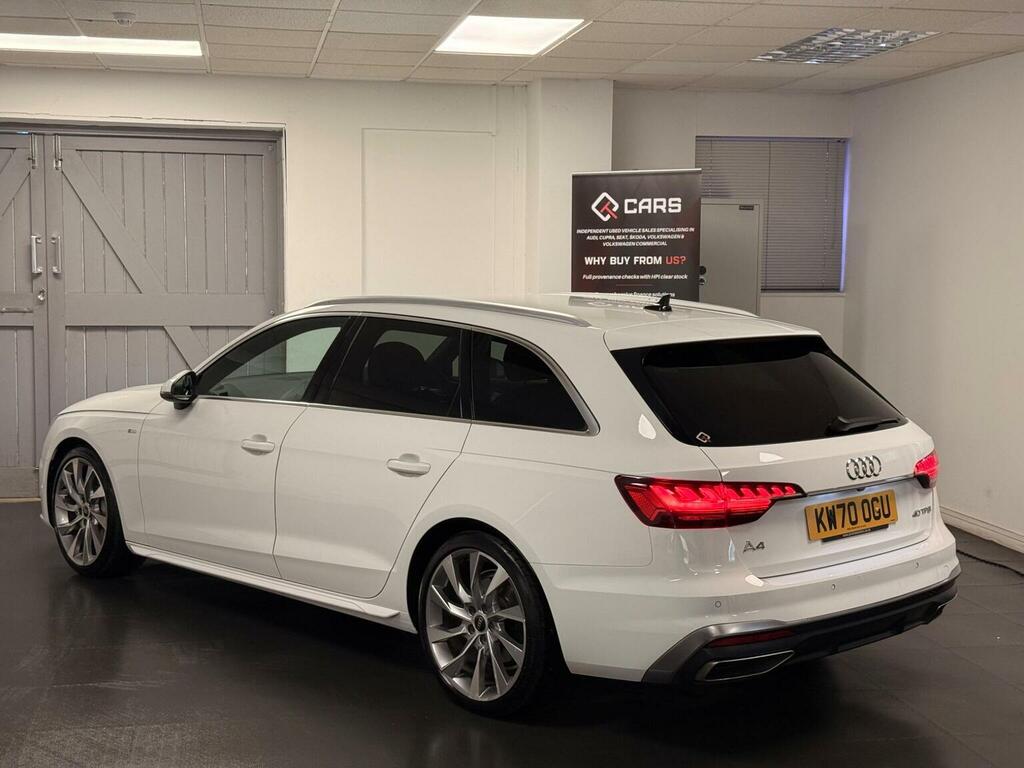 Audi A4 Avant Estate 2.0 Tfsi 40 S Line S Tronic Euro 6 Ss White #5