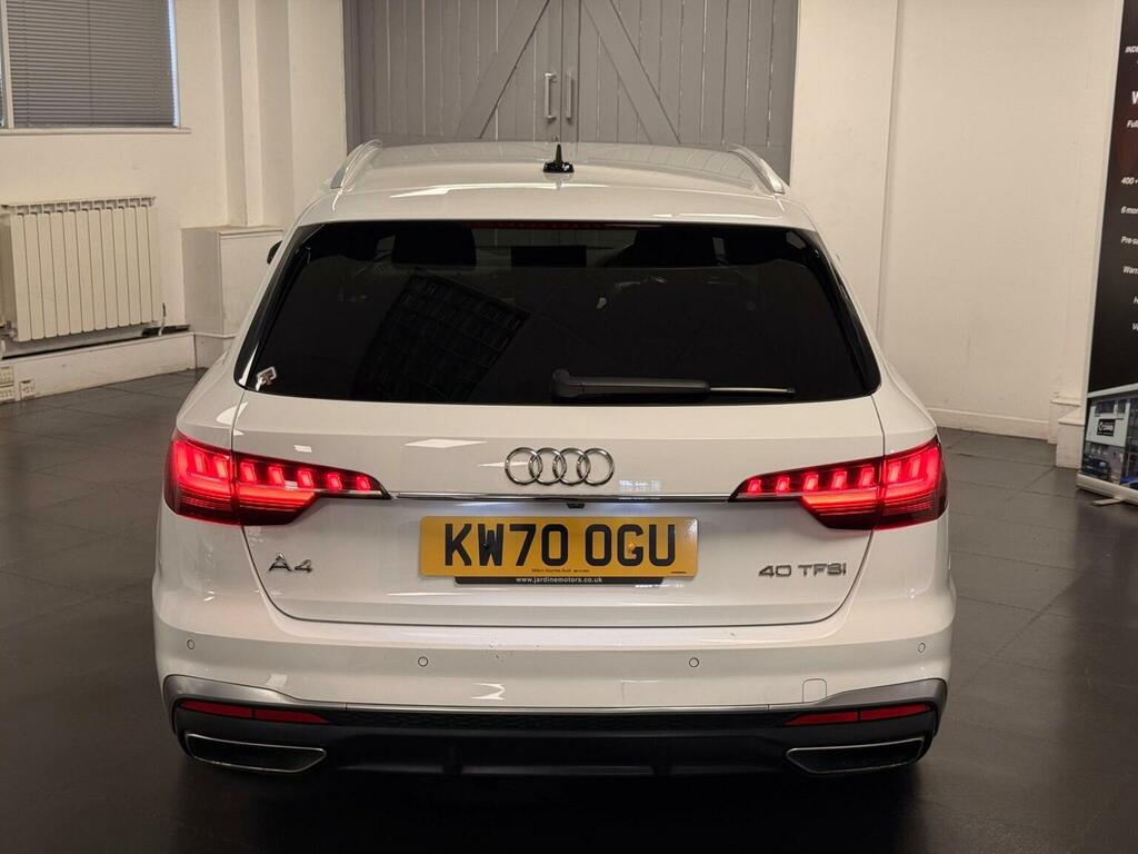Audi A4 Avant Estate 2.0 Tfsi 40 S Line S Tronic Euro 6 Ss White #6
