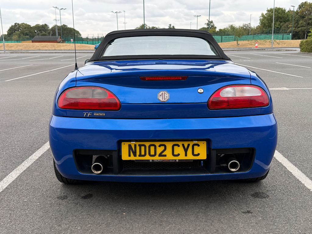 MG MGTF 1.8 L 1.8 Convertible 179 Gkm, Blue #6
