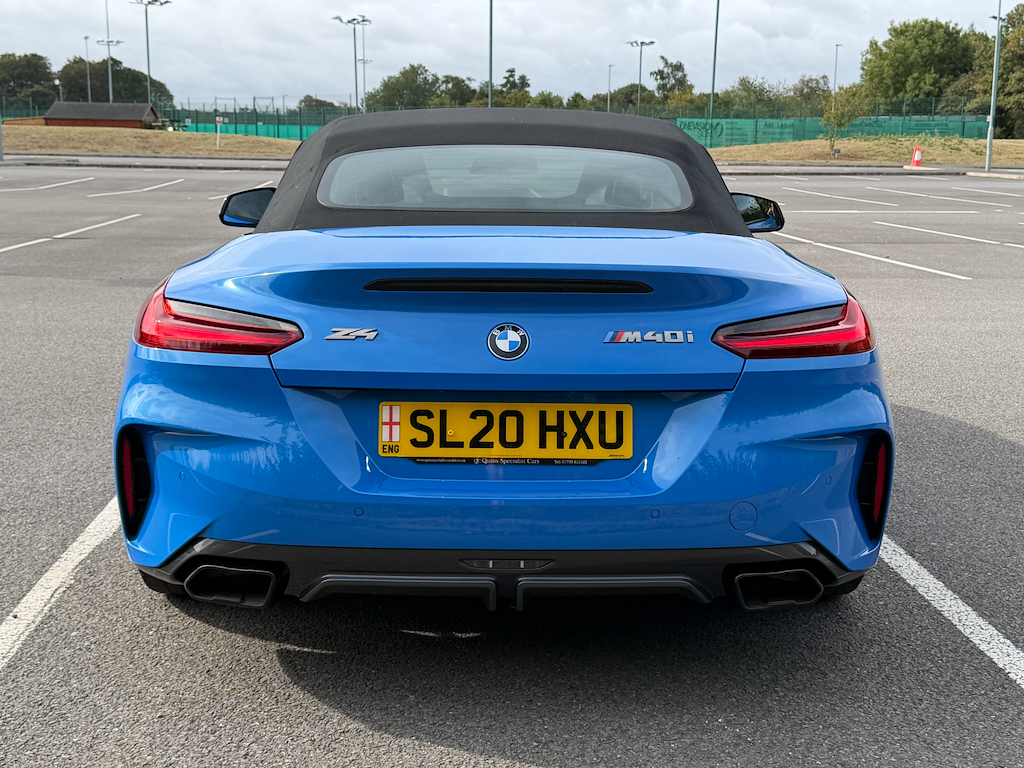 BMW Z4 3.0 M40i Convertible Sdrive Euro 6 Blue #6