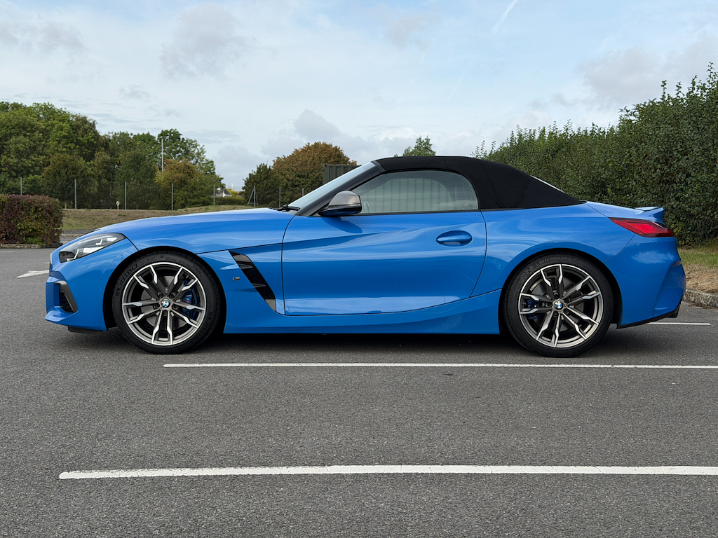 BMW Z4 3.0 M40i Convertible Sdrive Euro 6 Blue #4