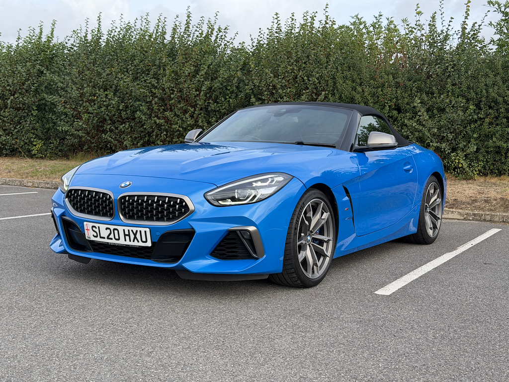 BMW Z4 3.0 M40i Convertible Sdrive Euro 6 Blue #3