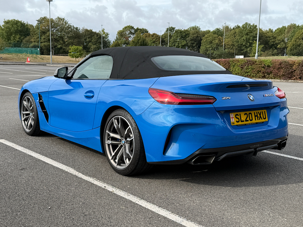 BMW Z4 3.0 M40i Convertible Sdrive Euro 6 Blue #5