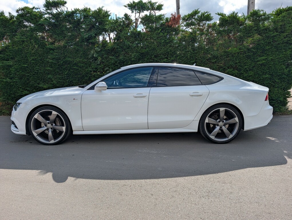 Audi A7 3.0 Tdi V6 Black Edition White #2