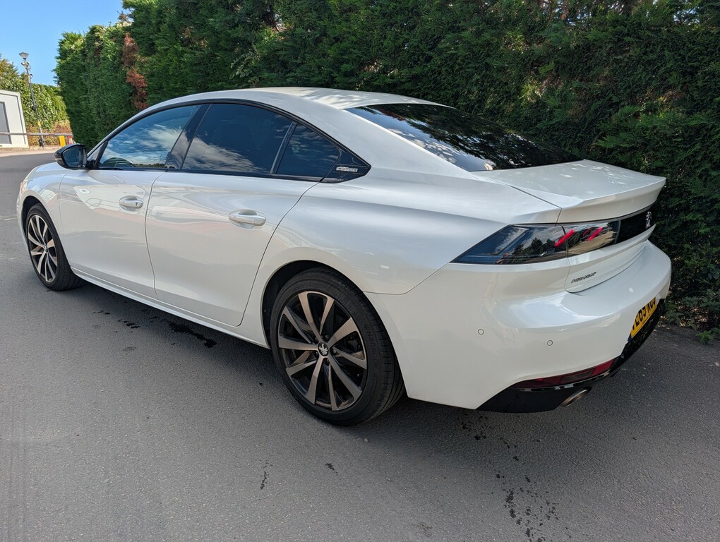 Peugeot 508 Hatchback 1.6 Puretech Gt Line 2019 White #2