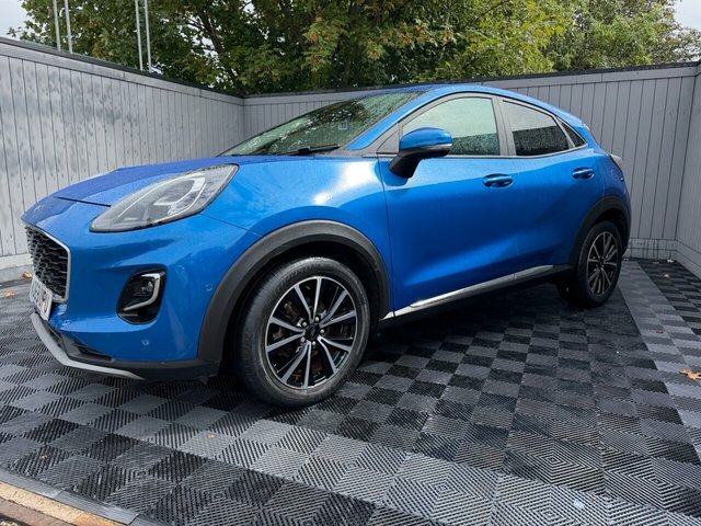 Ford Puma 2020 1.0T Ecoboost Mhev Titanium First Edition Suv Blue