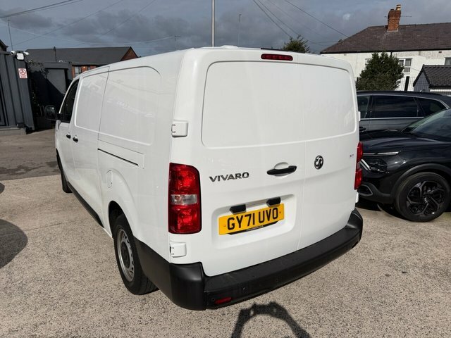 Vauxhall Vivaro 2021 2.0 Turbo D 3100 Dynamic Panel Van 6Dr White #4
