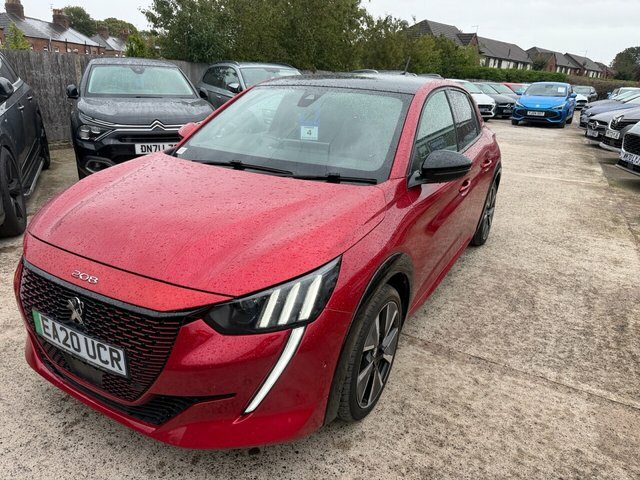 Peugeot e-208 2020 50Kwh Gt Hatchback 136 Ps Red