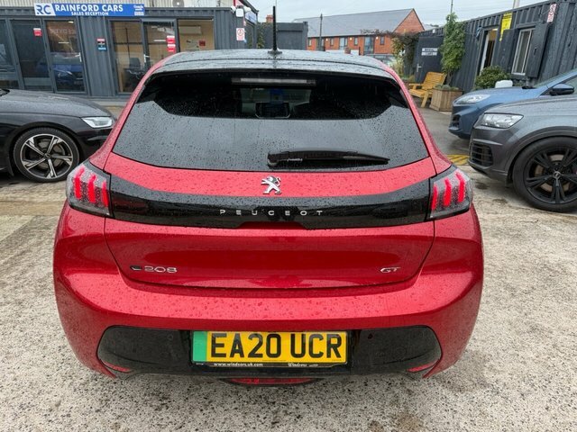 Peugeot e-208 2020 50Kwh Gt Hatchback 136 Ps Red #4