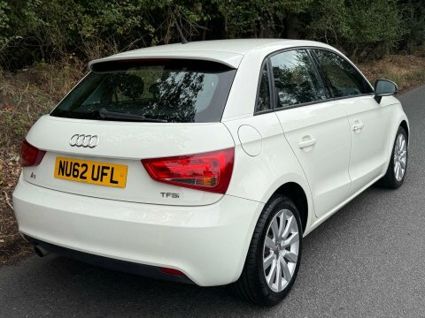 Audi A1 1.2 A1 Sportback NU62UFL White #6
