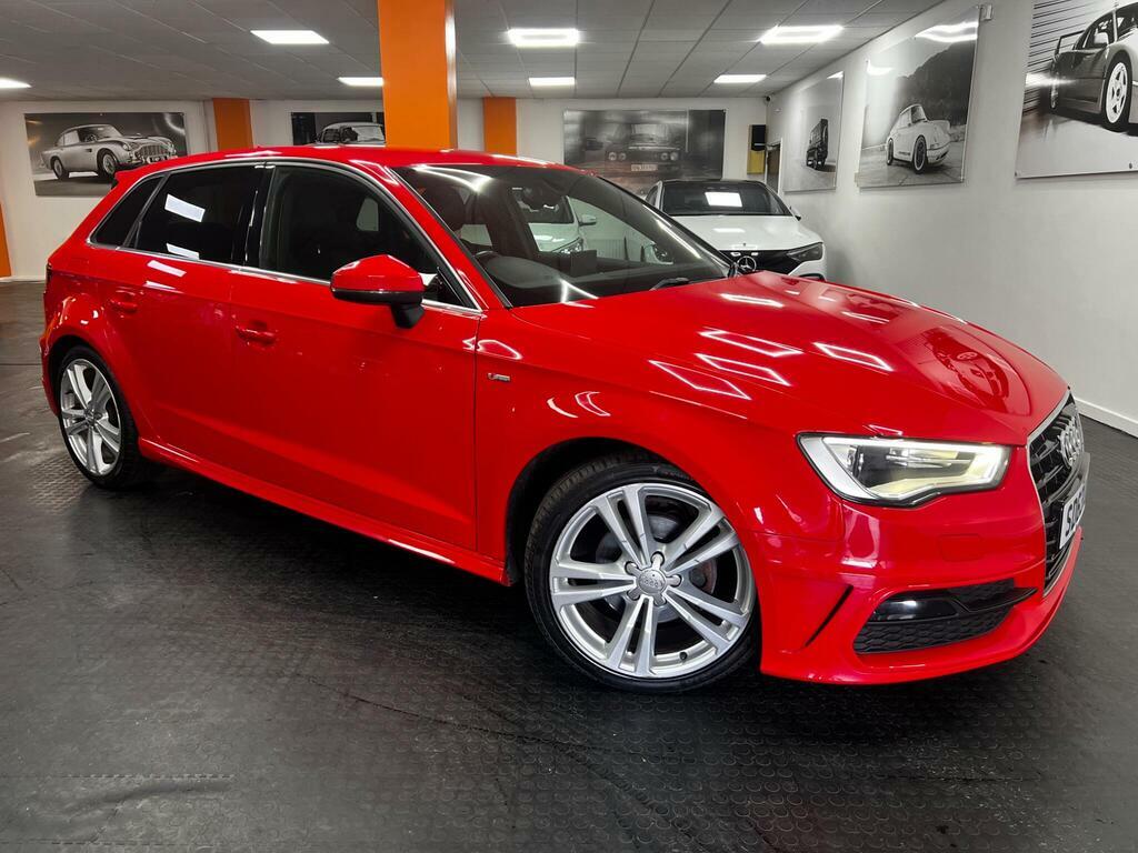 Audi A3 2.0 Tdi S Line Sportback Euro 5 S S Red #5