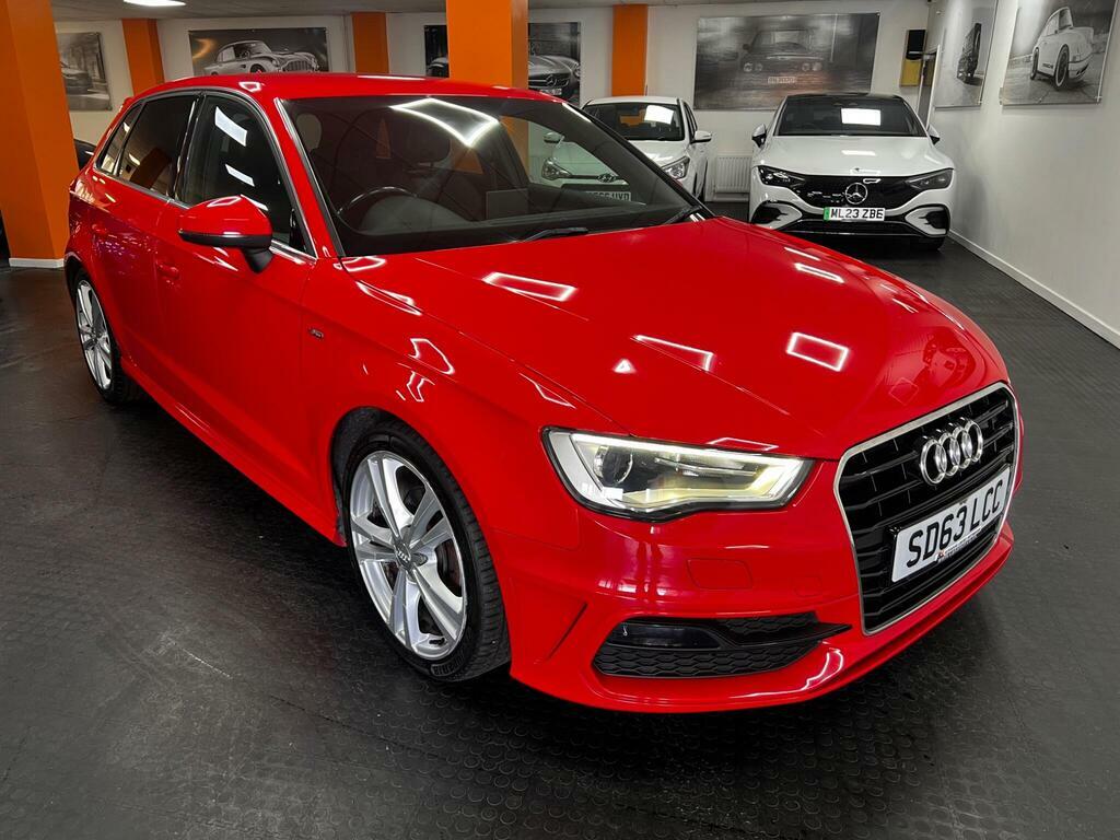 Audi A3 2.0 Tdi S Line Sportback Euro 5 S S Red #6