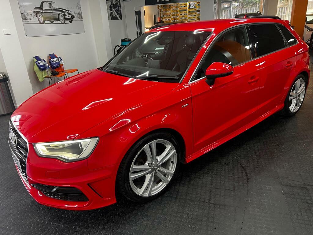 Audi A3 2.0 Tdi S Line Sportback Euro 5 S S Red #3