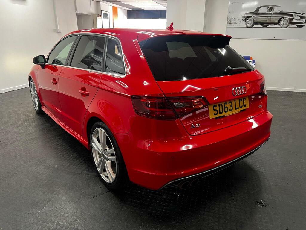 Audi A3 2.0 Tdi S Line Sportback Euro 5 S S Red #4