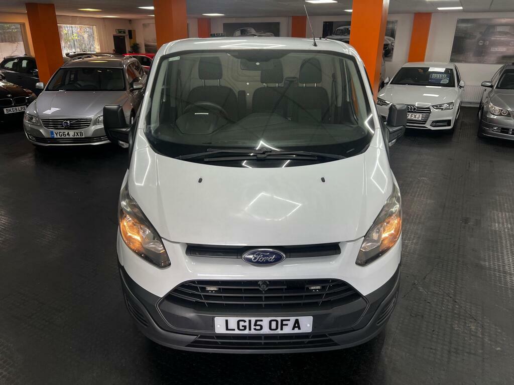 Ford Transit Custom Custom 310 Swb Rst Sport Stage 1 6 Seater Crew Van White #3