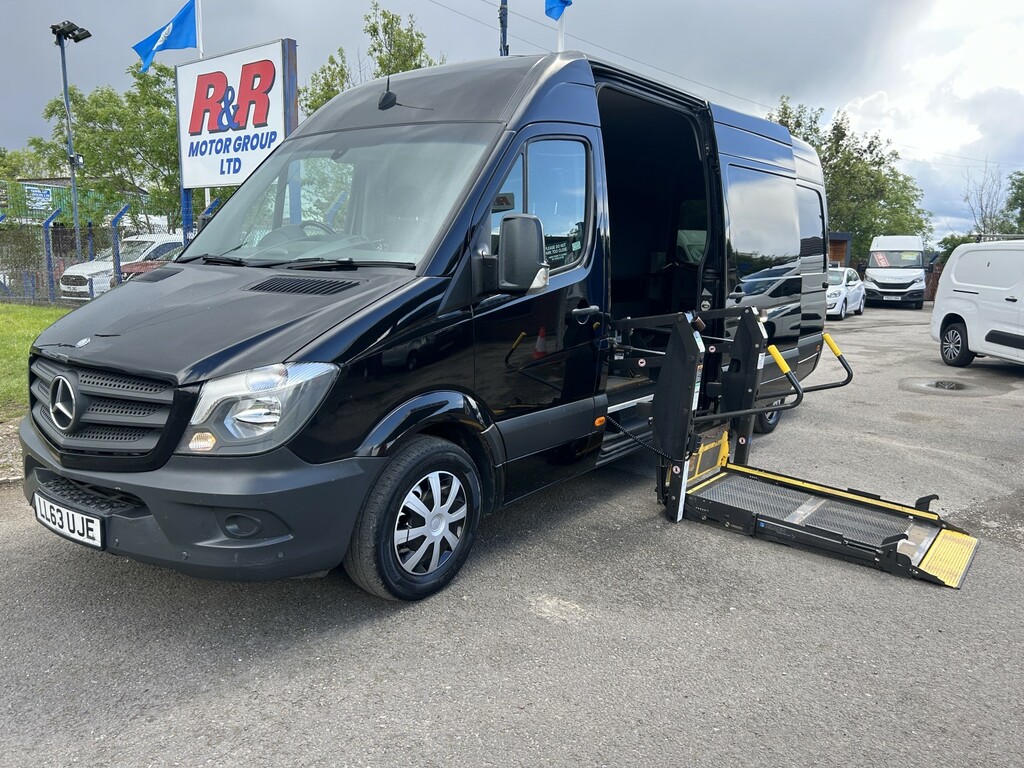 Mercedes-Benz Sprinter 2.1 313 Cdi Wheelchair Access Vehicle Black