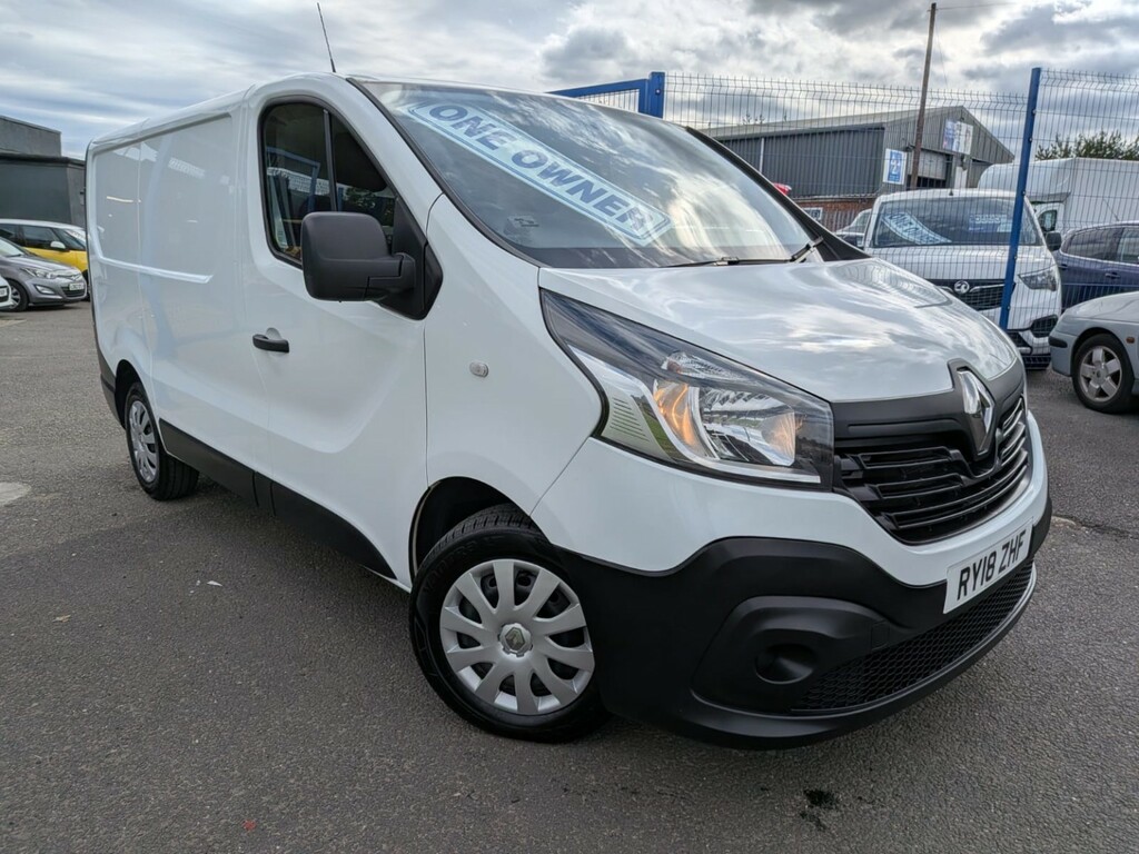 Renault Trafic Panel Van 1.6 Sl29 Dci 95 Business Euro 6 2018 White