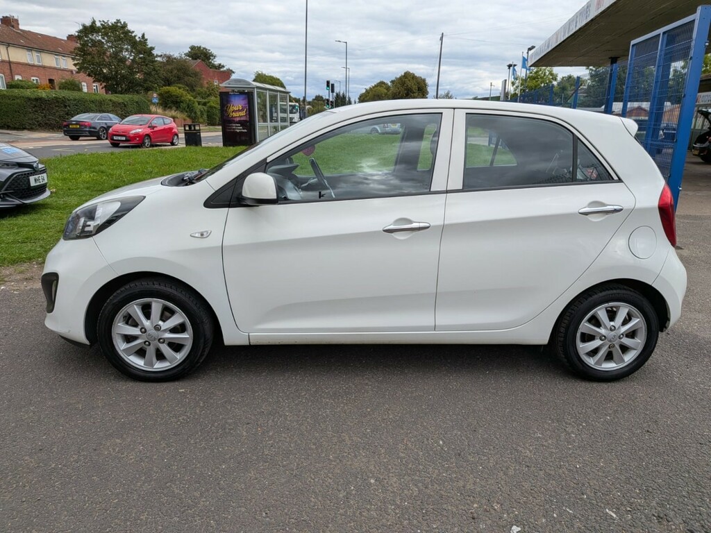 Kia Picanto Hatchback 1.0 Vr7 2014 White #6