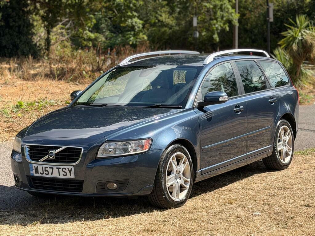 Volvo V50 2.4 Se Lux Geartronic Euro 4 Blue #6