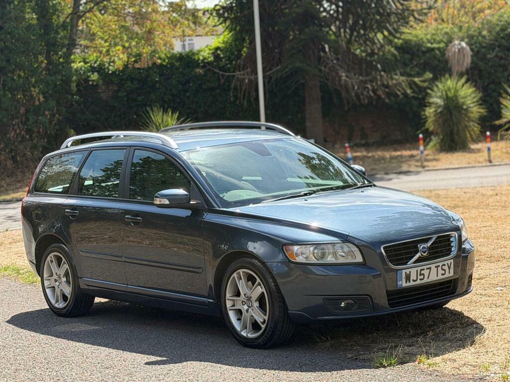 Volvo V50 2.4 Se Lux Geartronic Euro 4 Blue #3