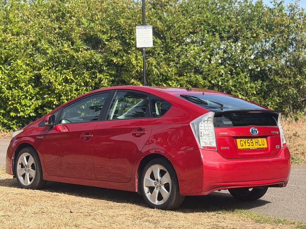 Toyota Prius 1.8 Vvt-h T Spirit Cvt Euro 5 S S Red #6