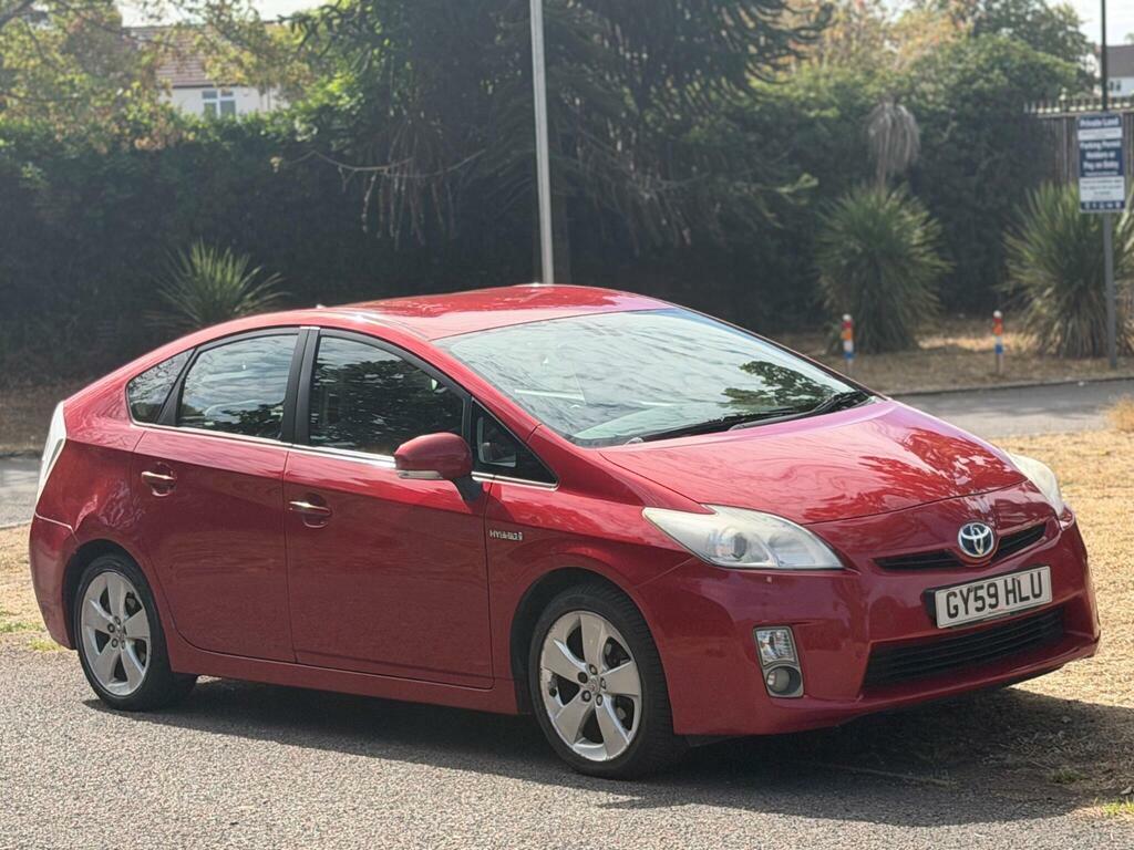 Toyota Prius 1.8 Vvt-h T Spirit Cvt Euro 5 S S Red #3