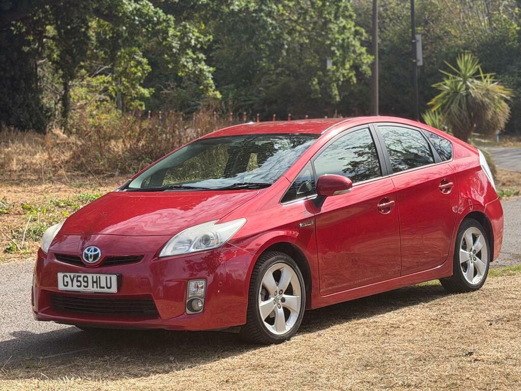 Toyota Prius 1.8 Vvt-h T Spirit Cvt Euro 5 S S Red #2
