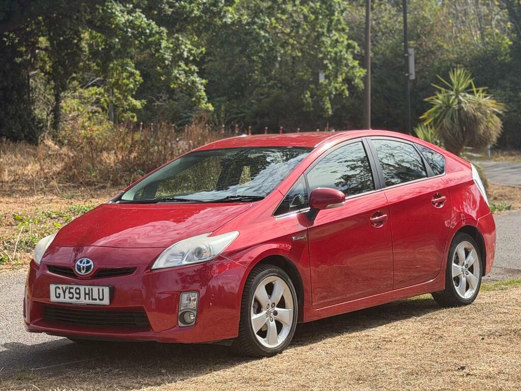 Toyota Prius 1.8 Vvt-h T Spirit Cvt Euro 5 S S Red #5
