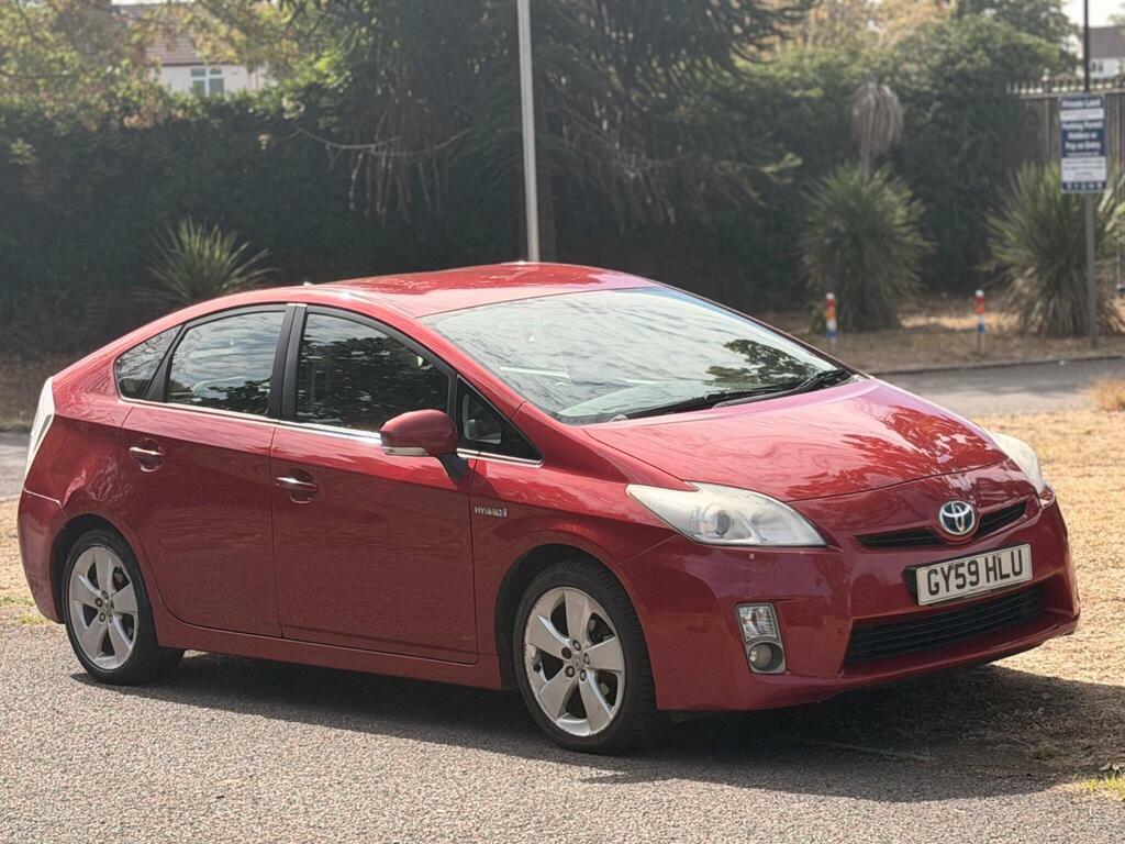Toyota Prius 1.8 Vvt-h T Spirit Cvt Euro 5 S S Red #4