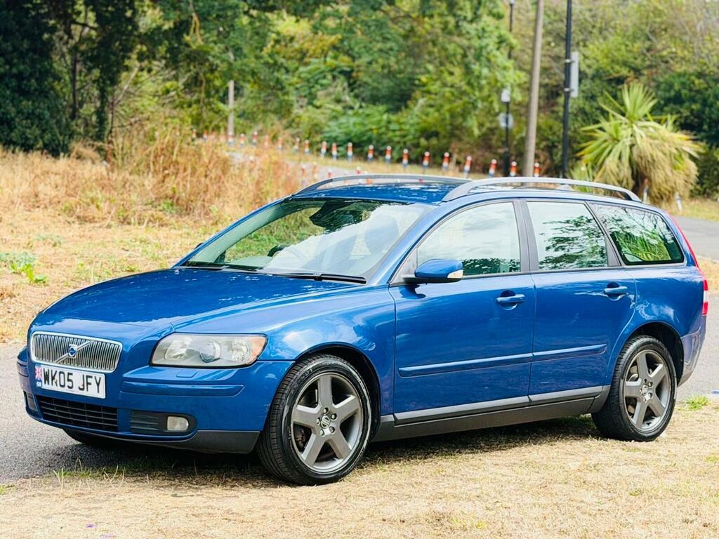 Volvo V50 2.4 Se Geartronic Blue #4