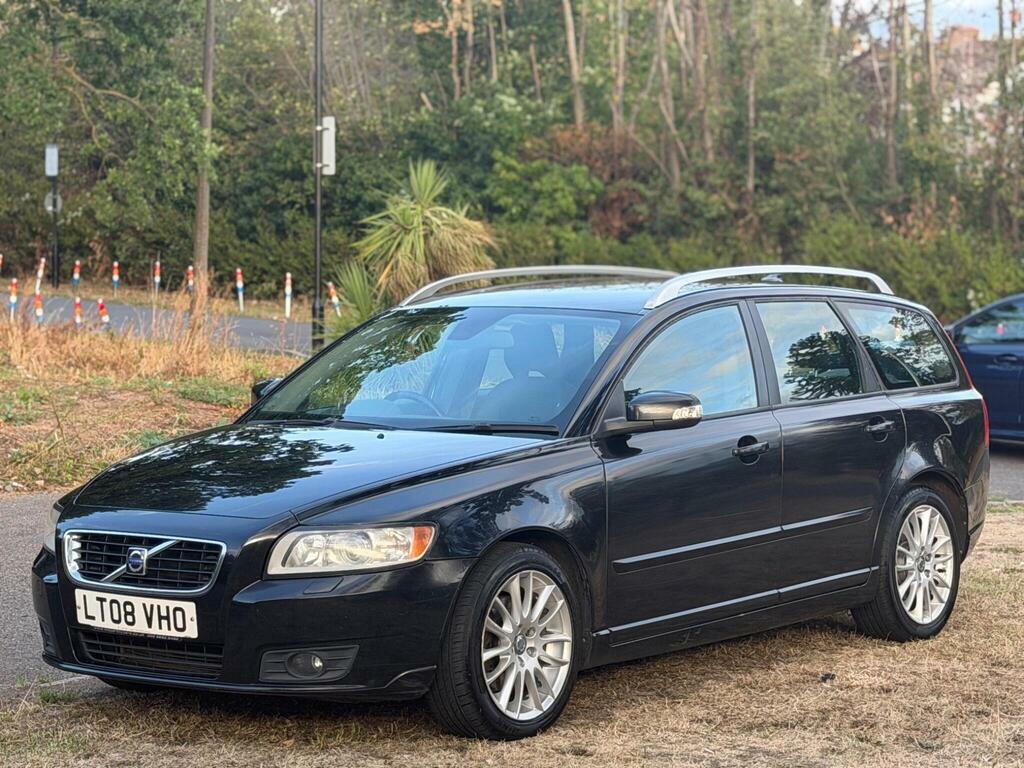 Volvo V50 2.4 Se Lux Geartronic Euro 4 Black #4