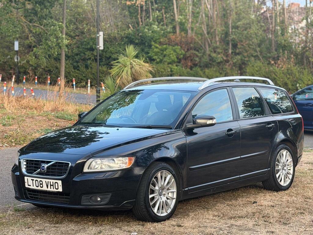 Volvo V50 2.4 Se Lux Geartronic Euro 4 Black #3