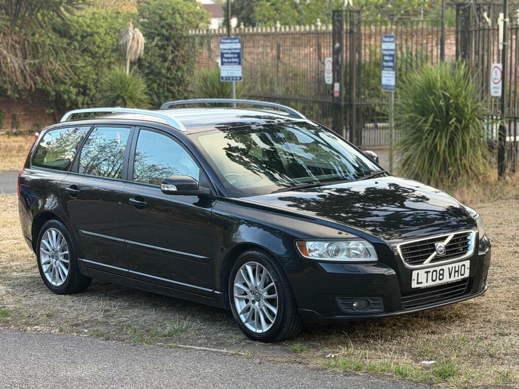 Volvo V50 2.4 Se Lux Geartronic Euro 4 Black #6