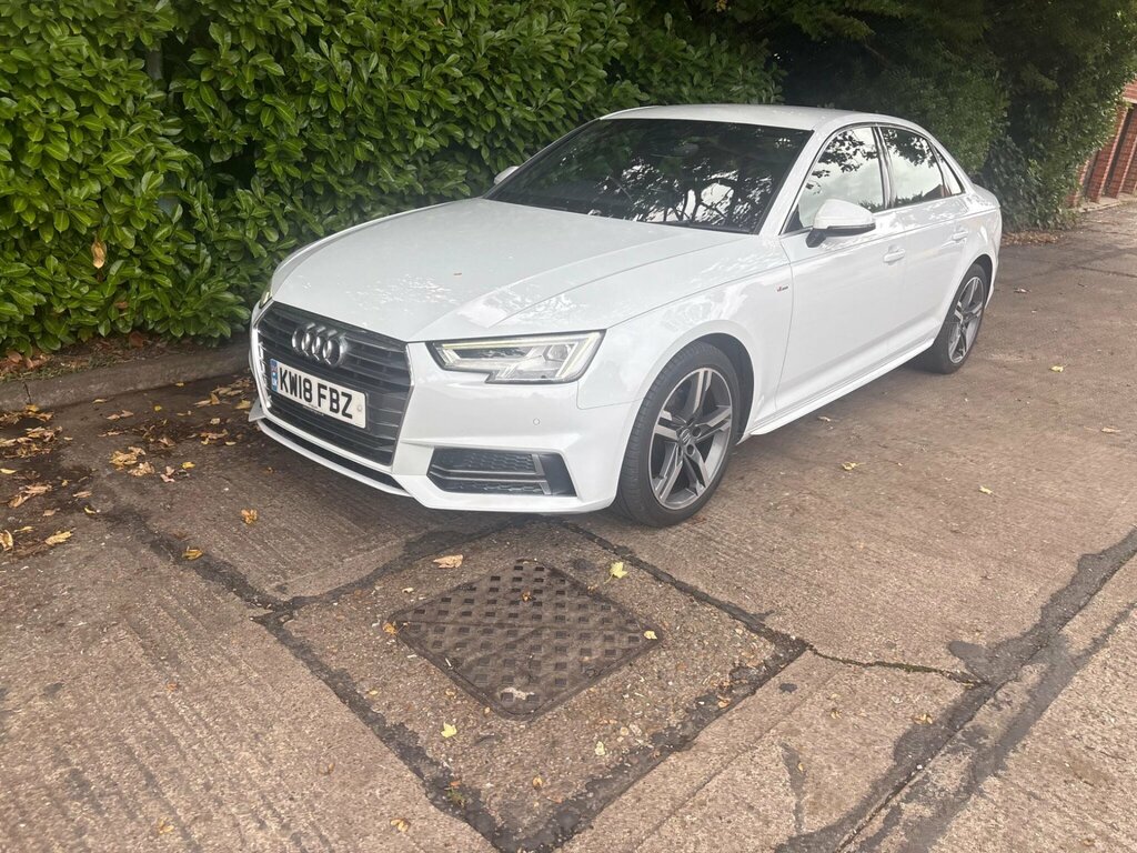 Audi A4 2.0 Tfsi S Line S Tronic Euro 6 Ss White #3
