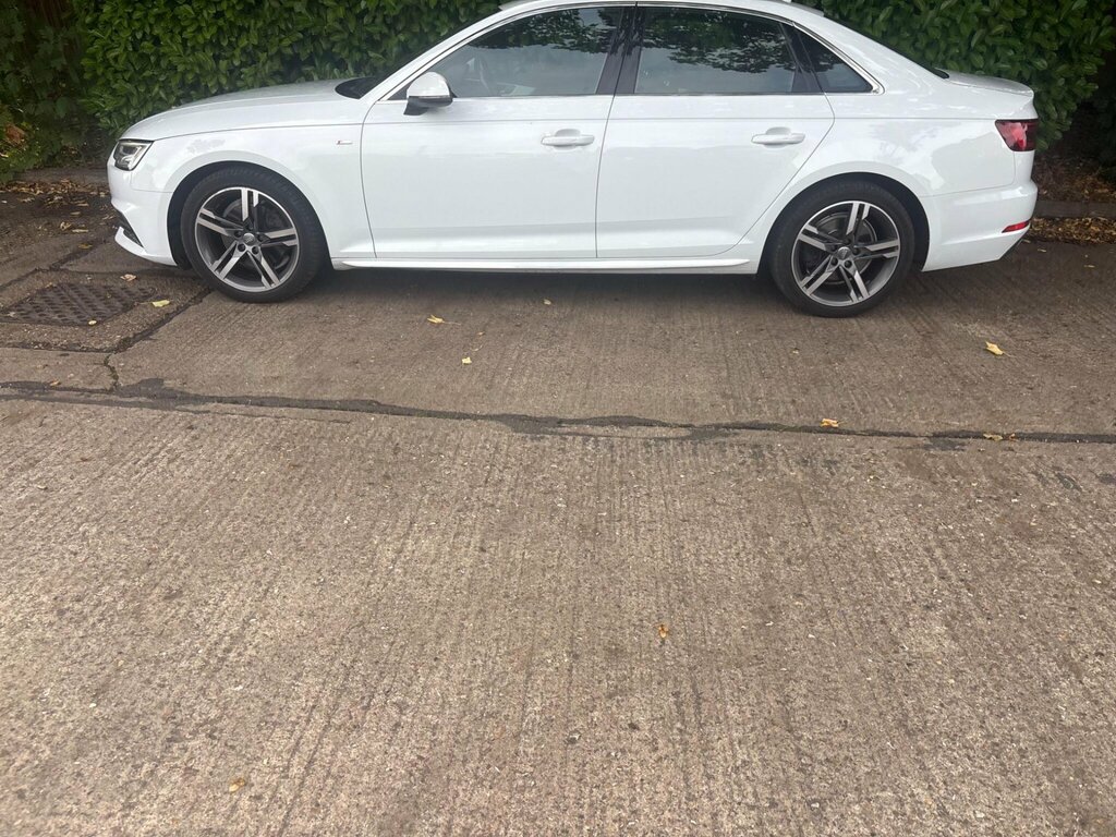 Audi A4 2.0 Tfsi S Line S Tronic Euro 6 Ss White #2