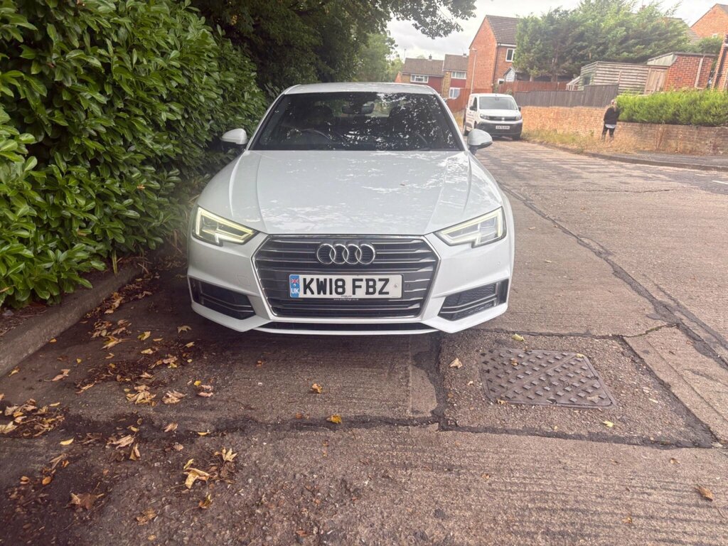 Audi A4 2.0 Tfsi S Line S Tronic Euro 6 Ss White #4