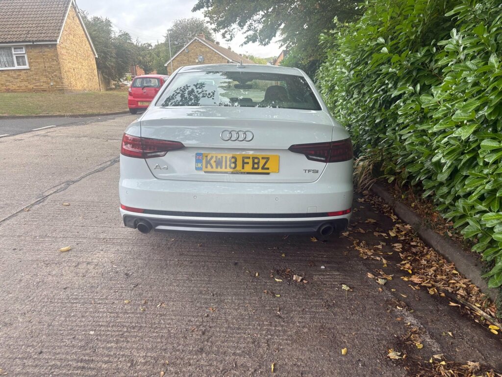 Audi A4 2.0 Tfsi S Line S Tronic Euro 6 Ss White #6