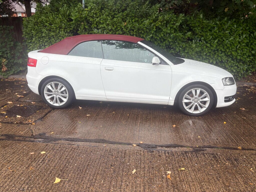 Audi A3 Cabriolet Cabriolet 1.6 Tdi Technik Convertible M White #46