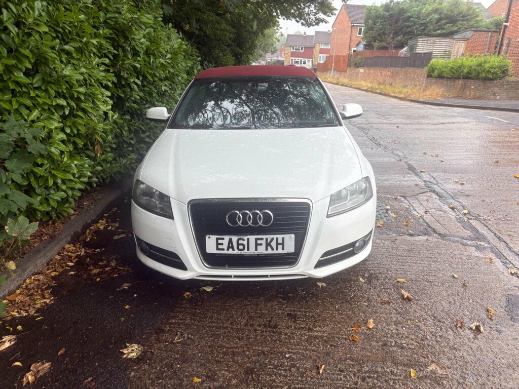 Audi A3 Cabriolet Cabriolet 1.6 Tdi Technik Convertible M White #30