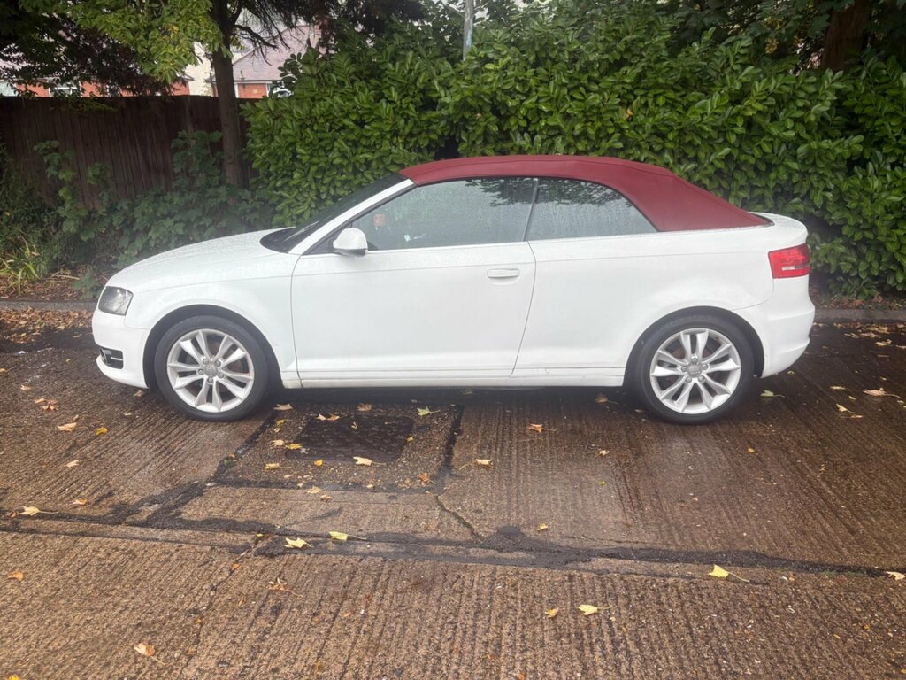Audi A3 Cabriolet Cabriolet 1.6 Tdi Technik Convertible M White #33
