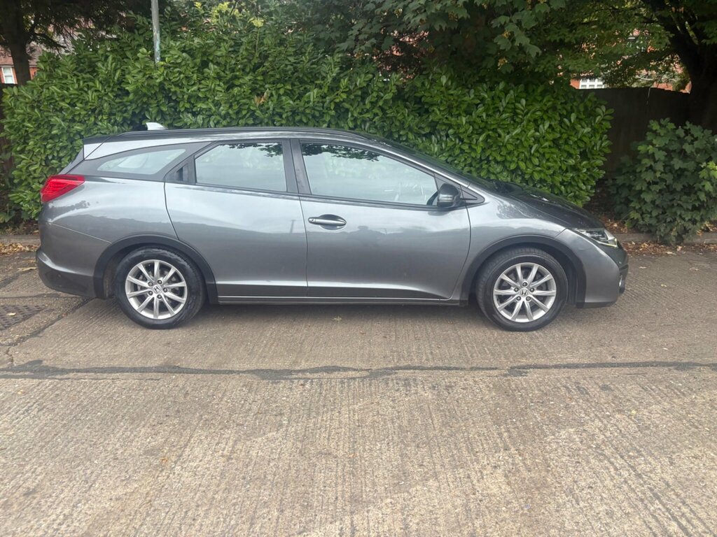 Honda Civic 1.6 I-dtec Se Plus Tourer Euro 5 Ss Grey #3