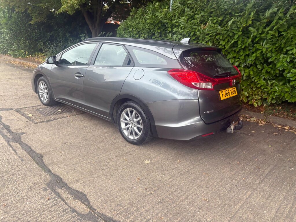 Honda Civic 1.6 I-dtec Se Plus Tourer Euro 5 Ss Grey #2