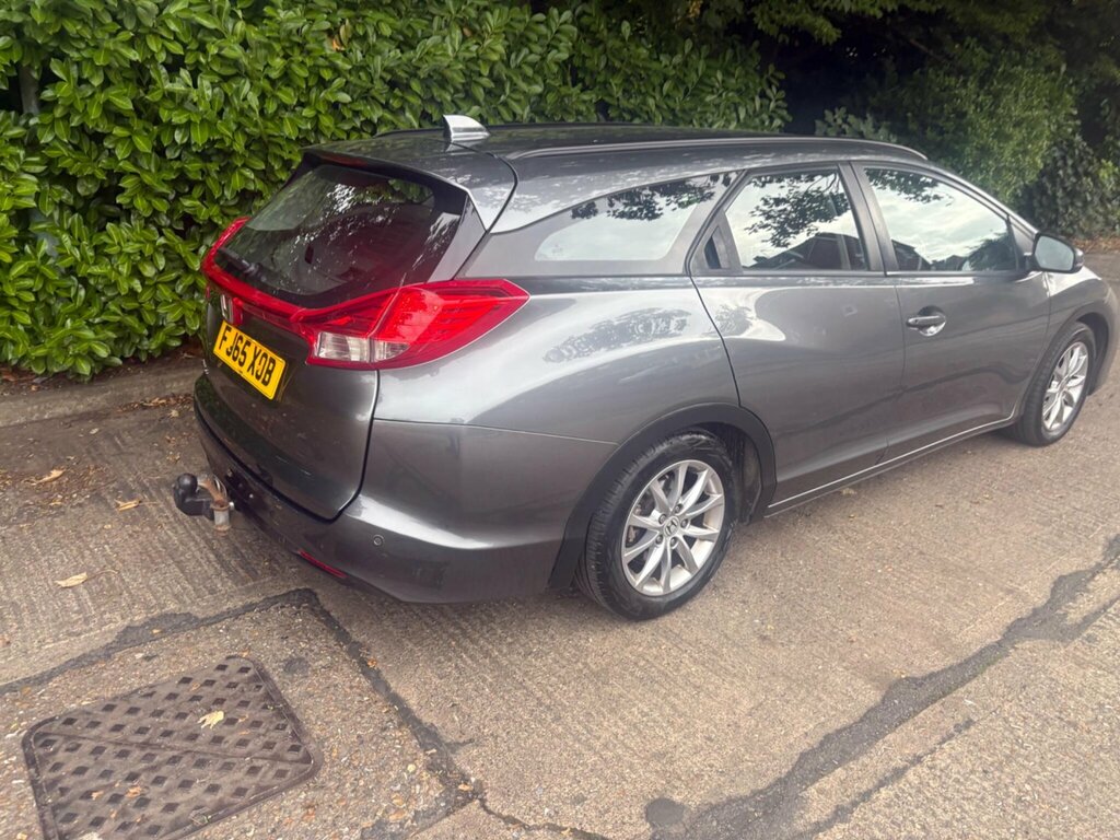 Honda Civic 1.6 I-dtec Se Plus Tourer Euro 5 Ss Grey #6