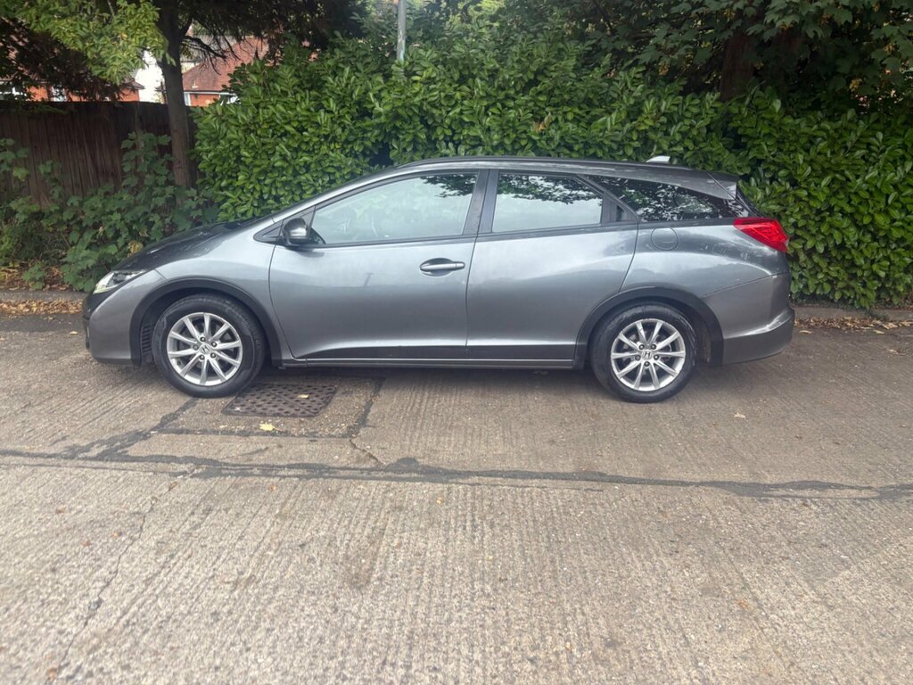 Honda Civic 1.6 I-dtec Se Plus Tourer Euro 5 Ss Grey #4
